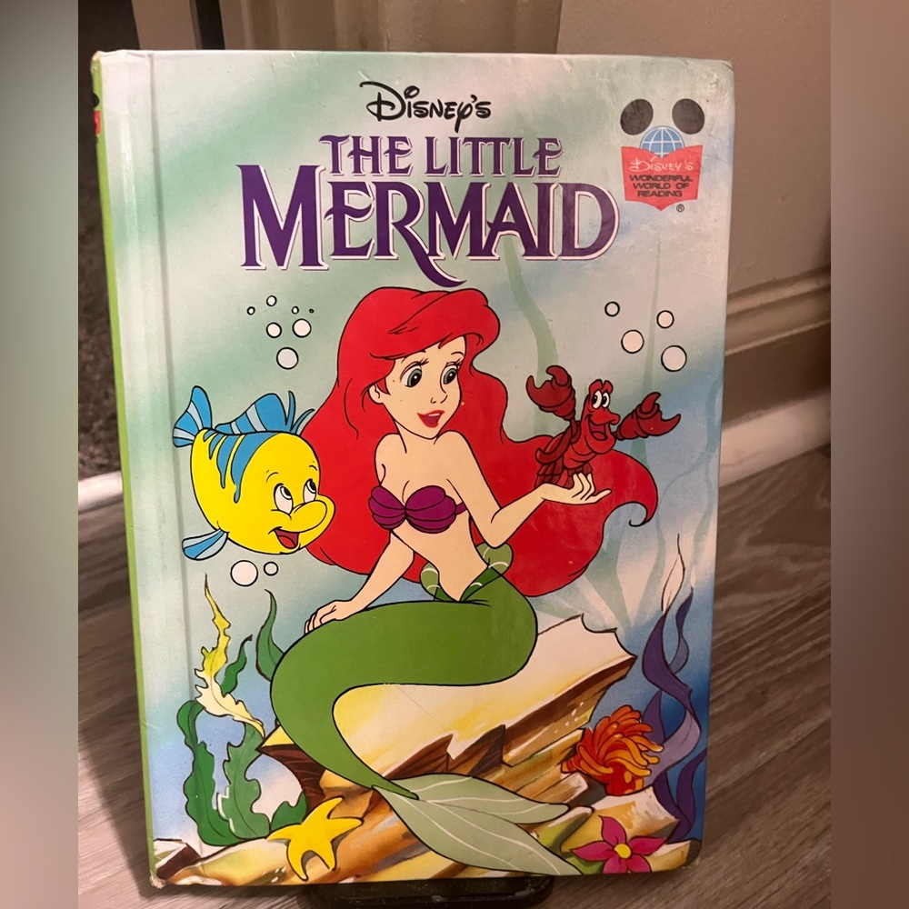 Disney’s the Little mermaid book.